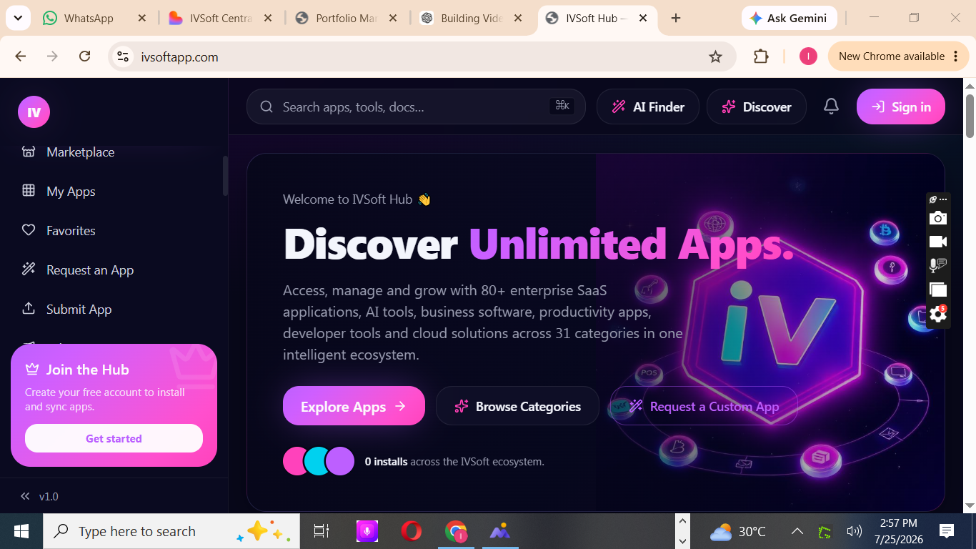 IVSoft Hub preview